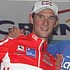 Frank Schleck on the podium at the Giro dell'Emilia 2005